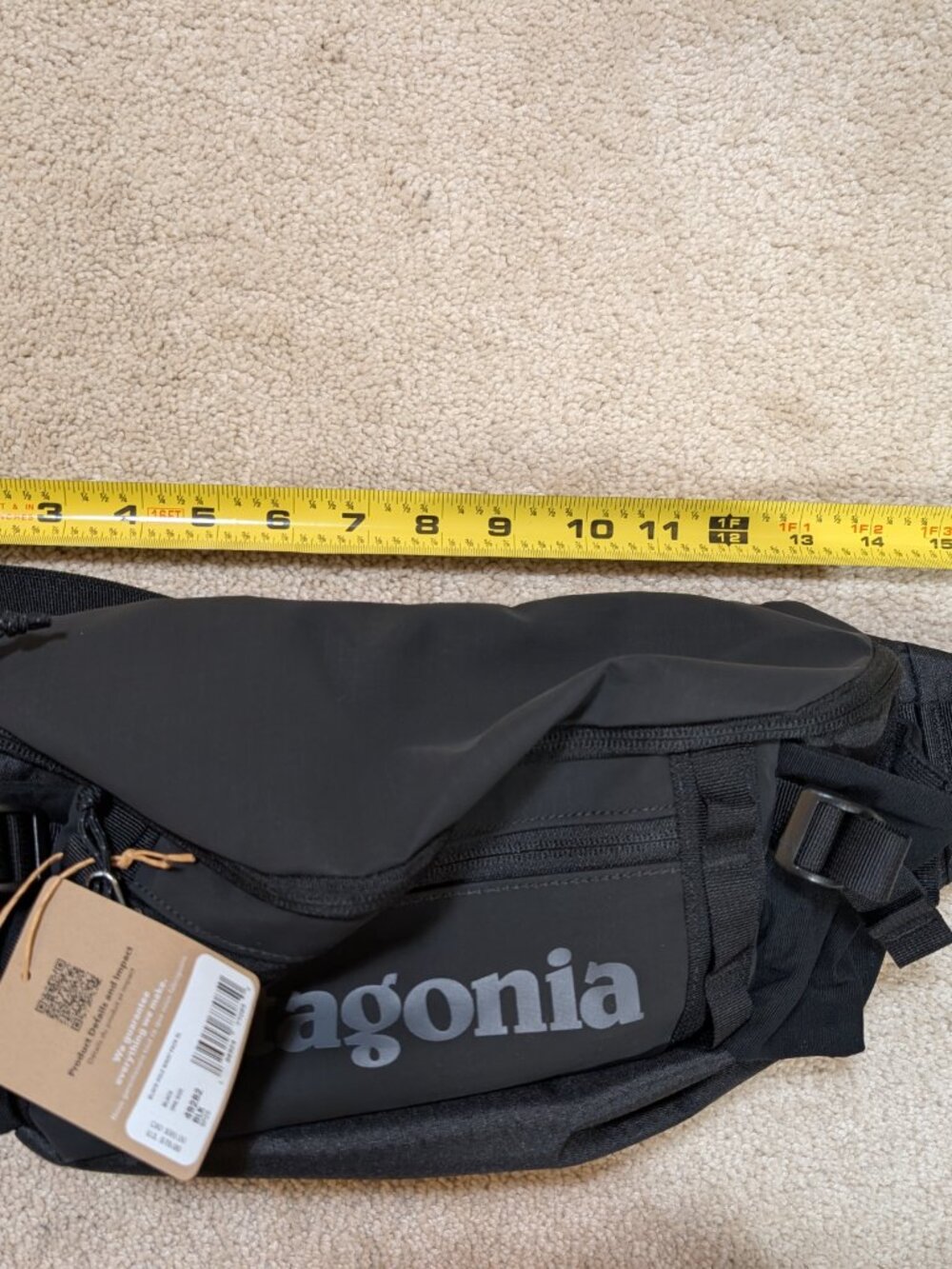 Patagonia Black Hole Waist Pack 5L Fanny Pack Hip Pack Sling 49282 NEW w/Tags - Picture 7 of 9